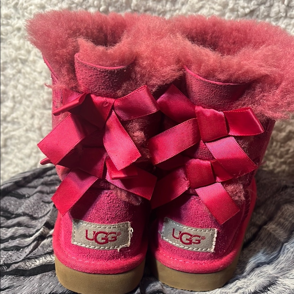 UGGs Girls Pretty Pink Cozy Boots